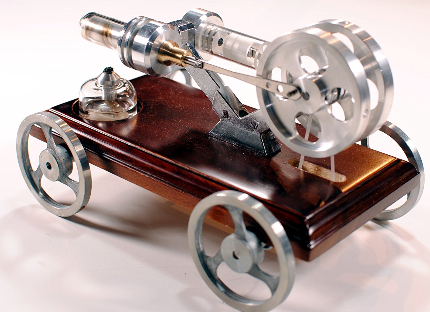 Where to buy Stirling engines plus two surprising safety tips.